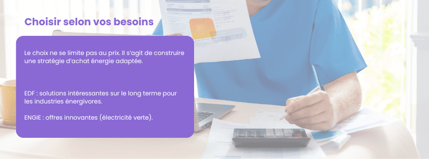 comparer EDF et ENGIE