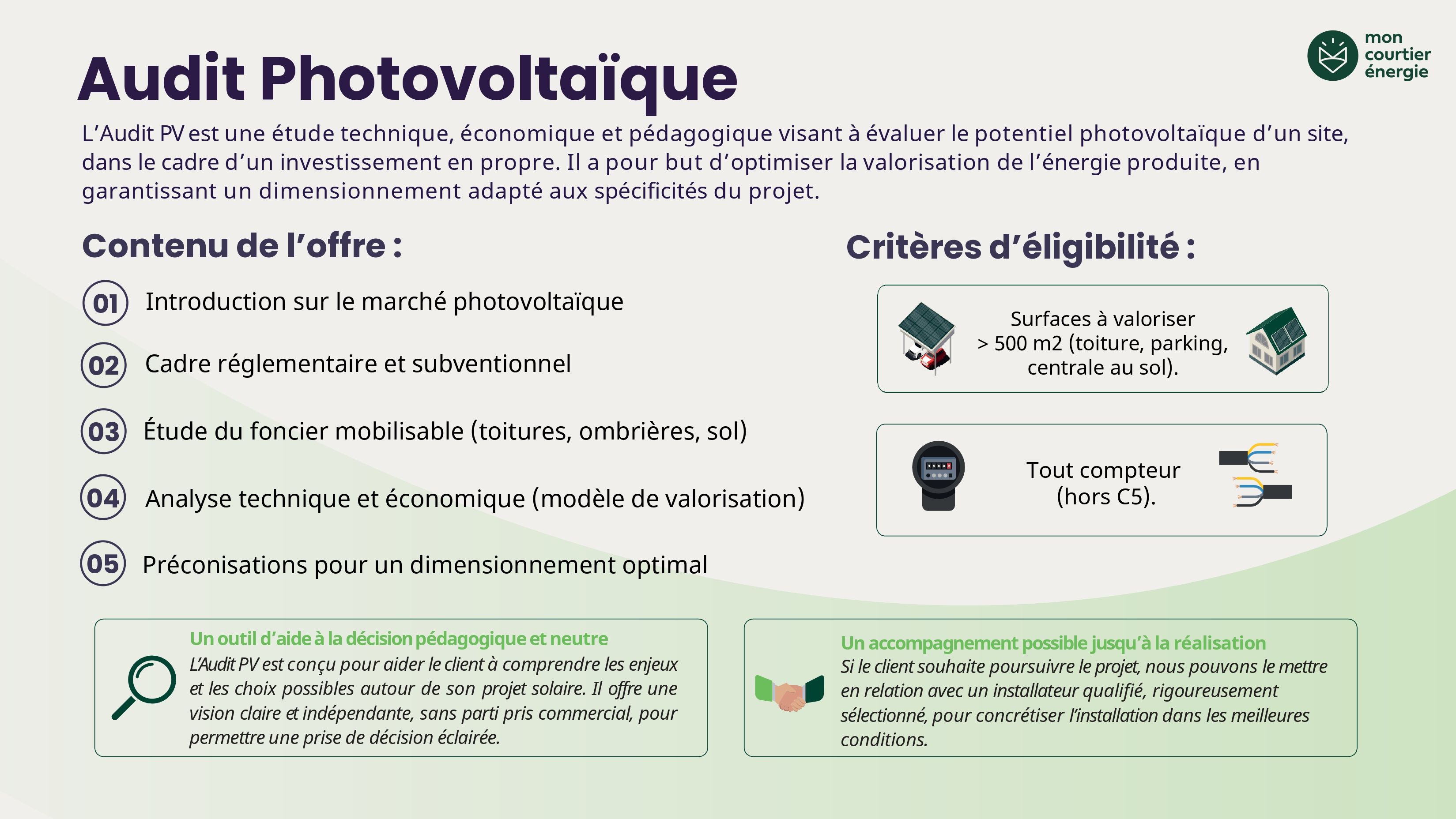 audit photovoltaïque